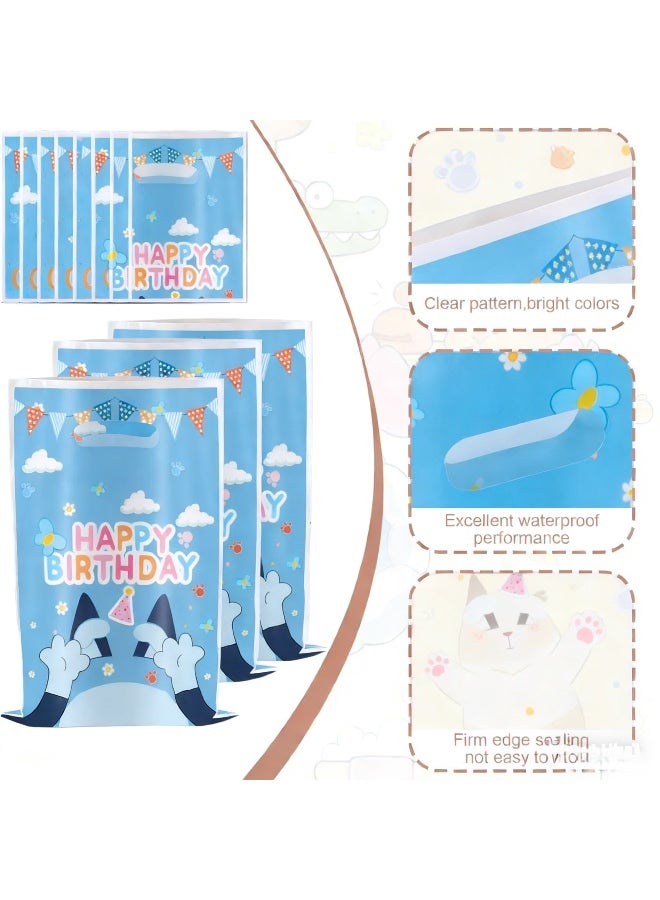 10 PCS For Bluey Gift Wrapping Set – All-in-One Party Supplies for Birthdays, Weddings & Parties | Gift Bags, Candy Bags, Decorations for Kids & Pet Celebrations - Image 3